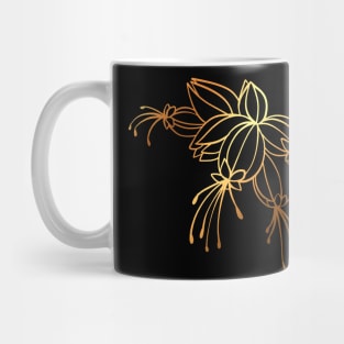 Bleeding-Heart Vine Pattern Mug